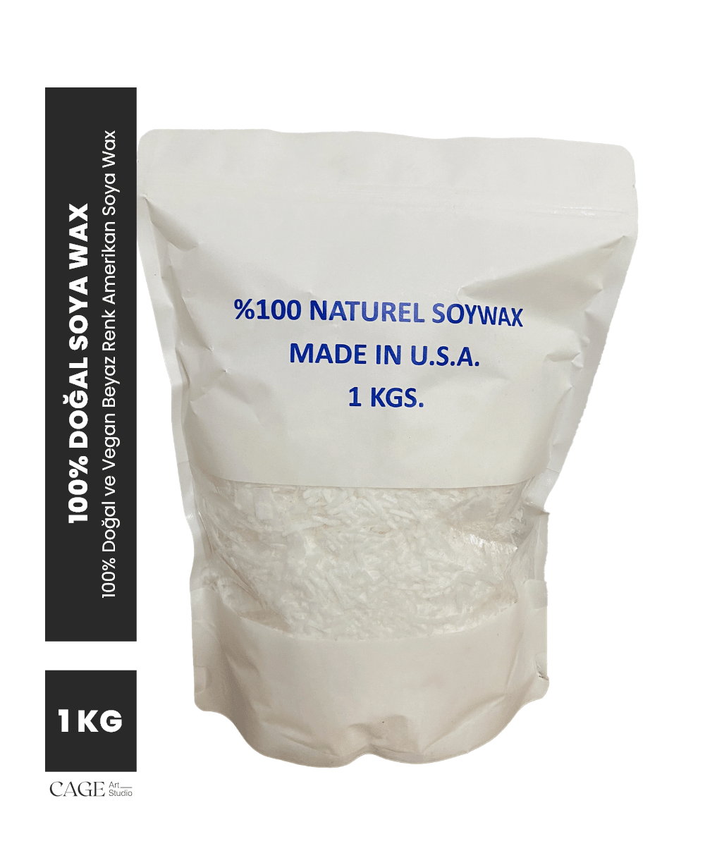 Amerikan Soya Wax %100 Natural 1 Kg