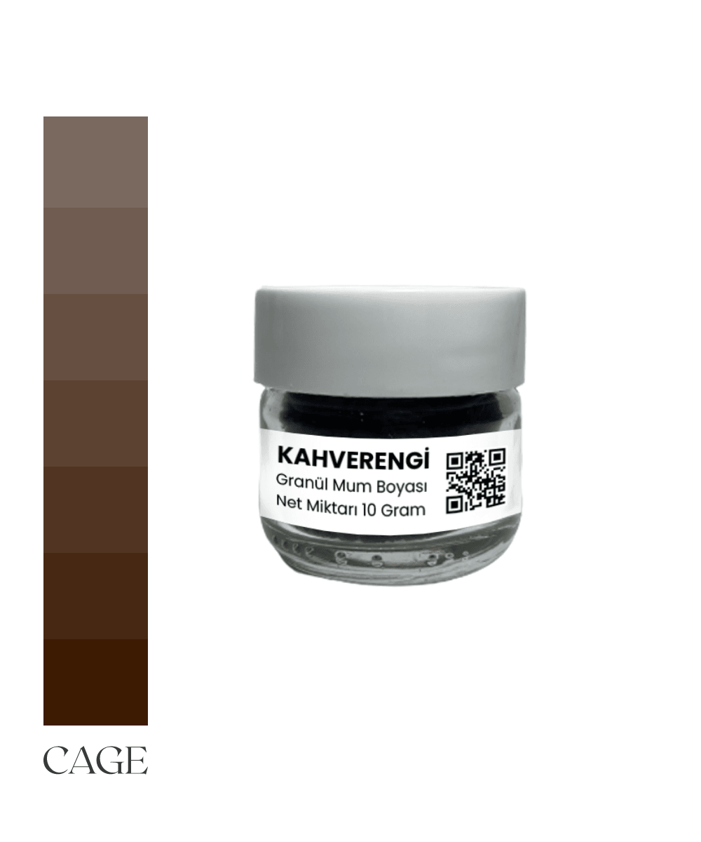 Brown granular candle paint 10 g