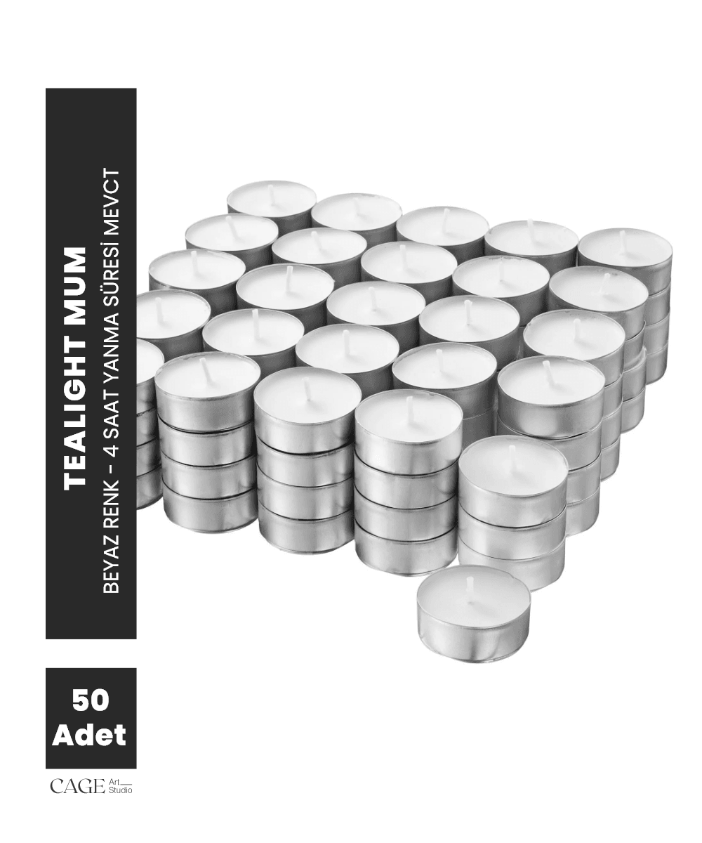 Tealight Mum 50 Adet