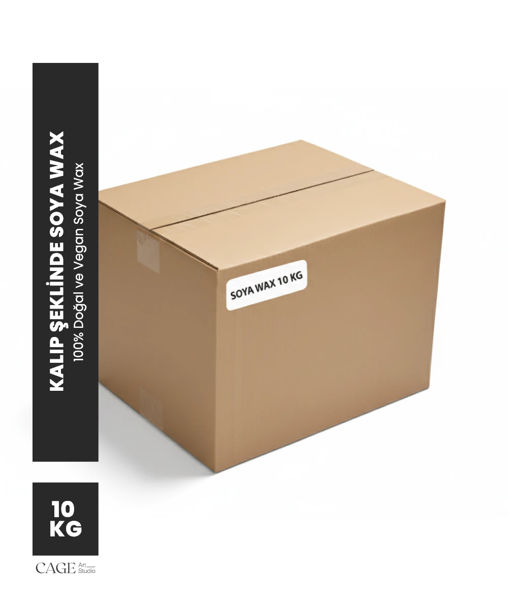 Doğal Soya Wax 10 KG (Kalıp şeklinde)