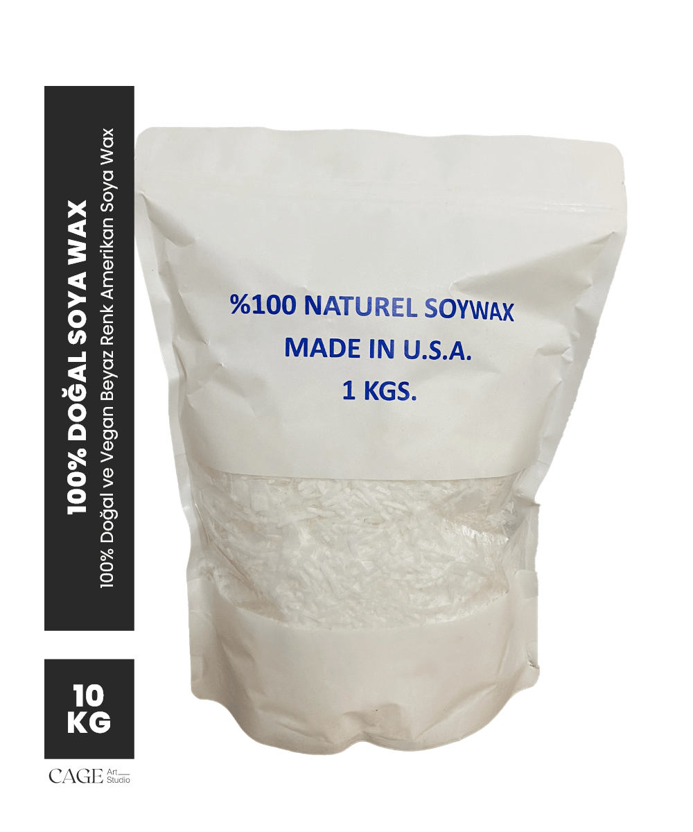 Amerikan Soya Wax %100 Natural 10 Kg
