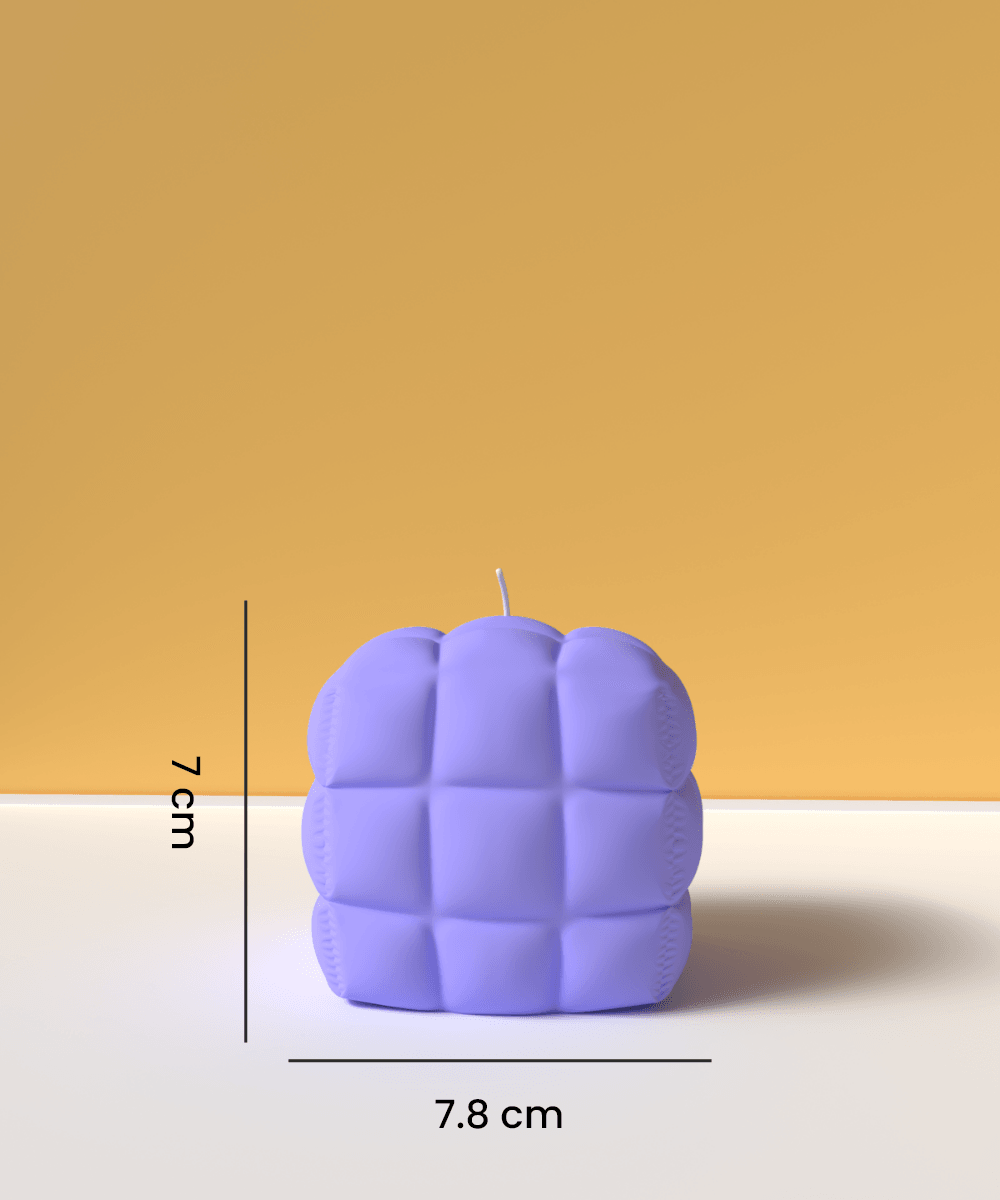 Koltuk Deseni Mum silikon kalıp