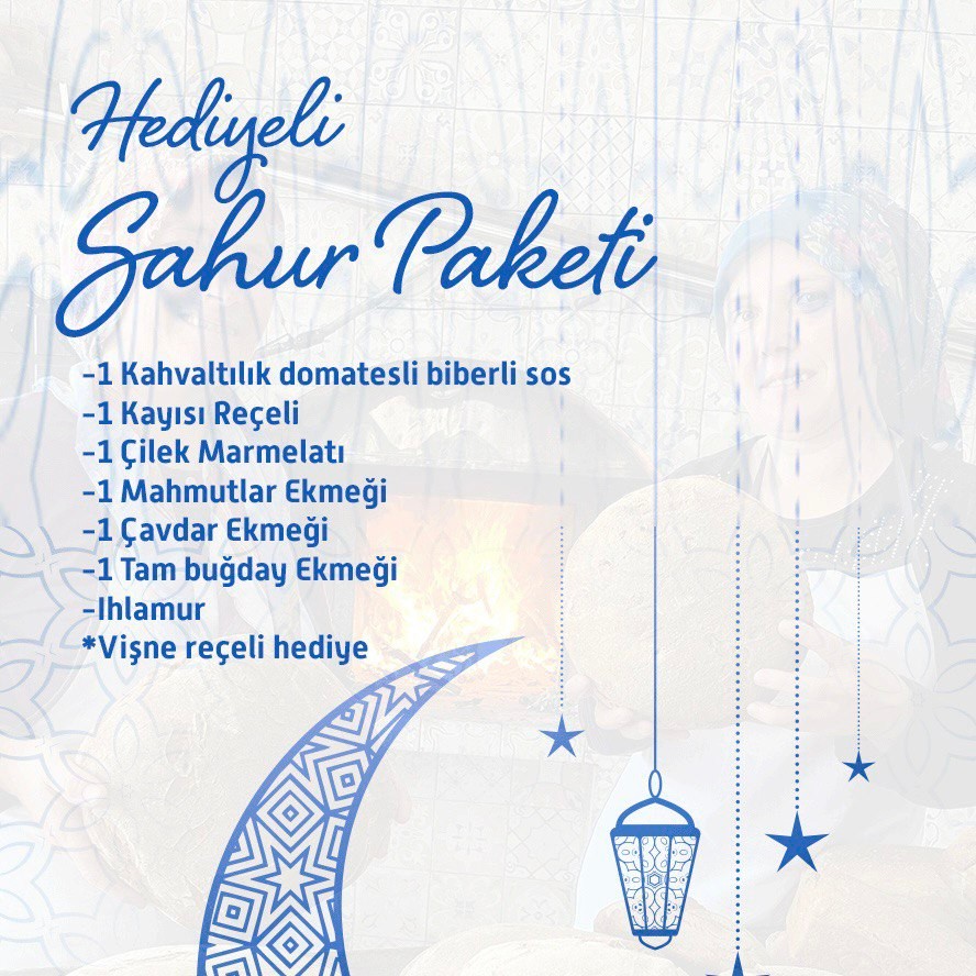 HEDİYELİ SAHUR PAKETİ