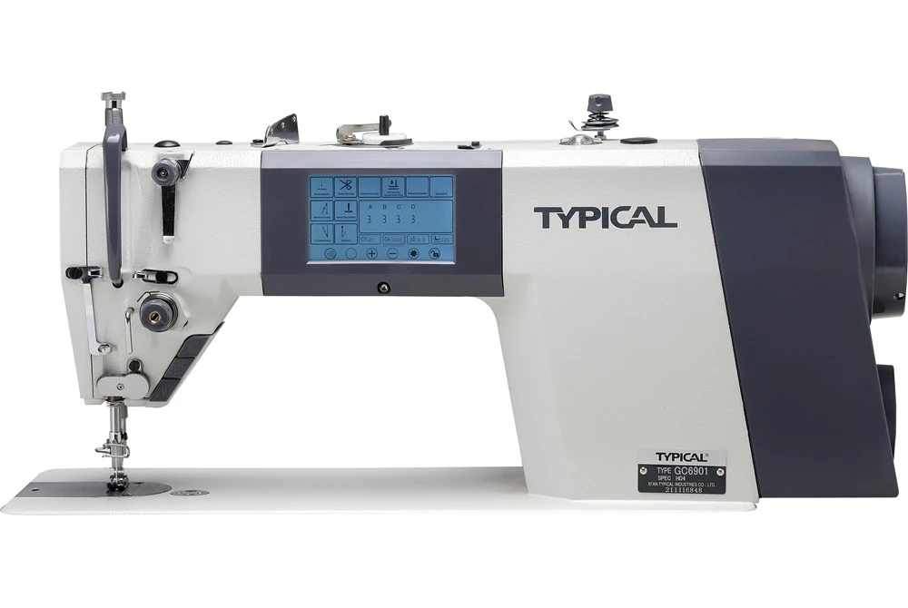 Typical GC 6901 Serisi Step Motor Teknolojisine Sahip Yüksek Devirli Elektronik Düz Dikiş Makinası