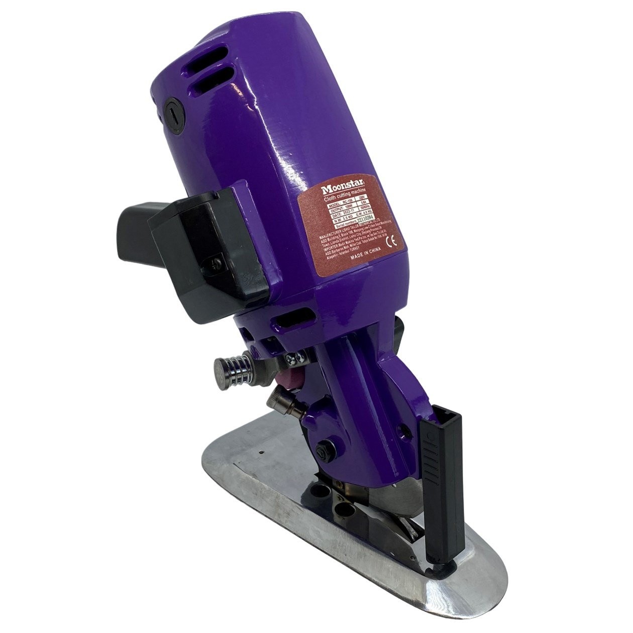 Yuvarlak Kumaş Kesim Motoru 4inç Mor  / RC-100 (YCM-40)