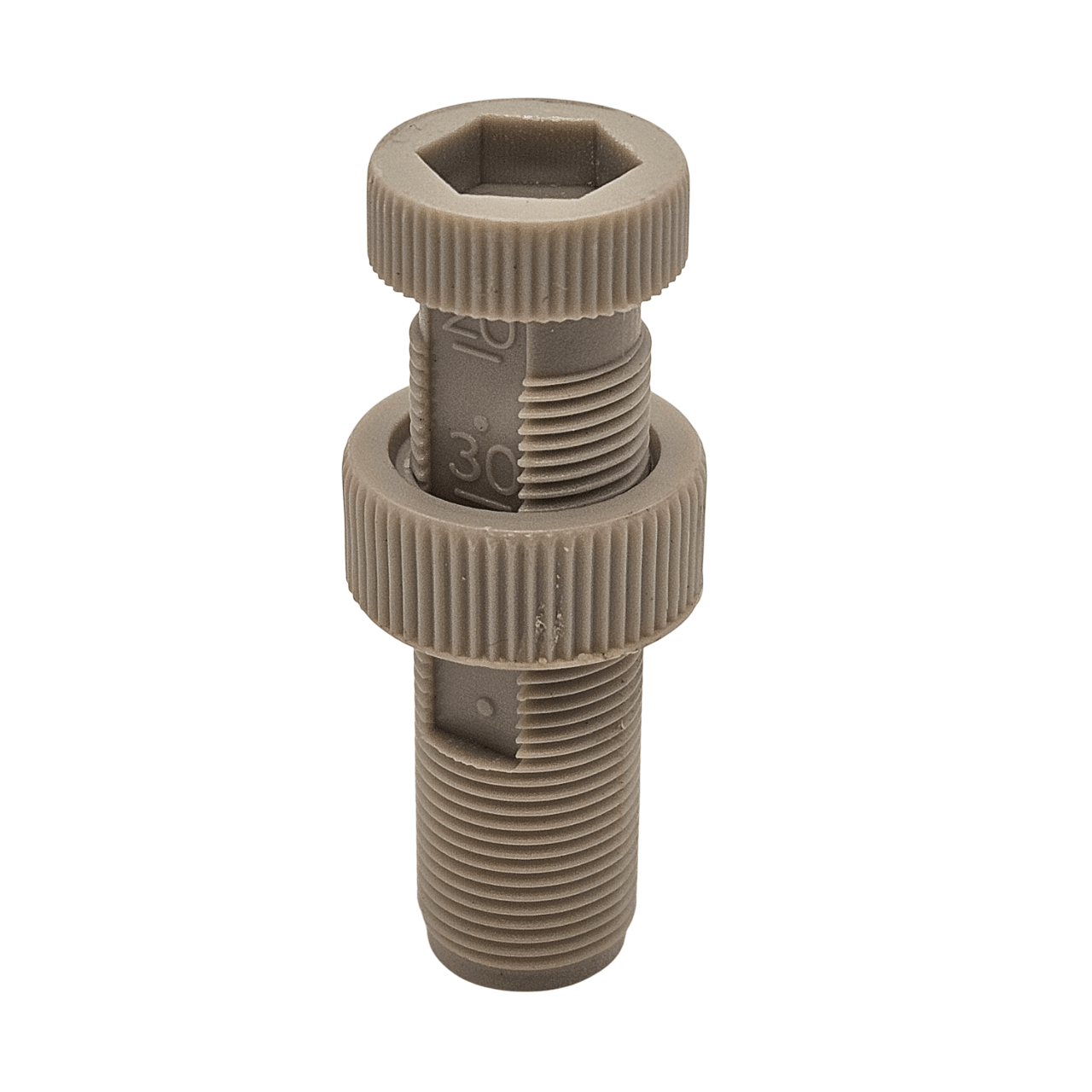 Düz Makine Plastik Ayak Baskı Vida Ve Somunu / S31012-001+S31013-001