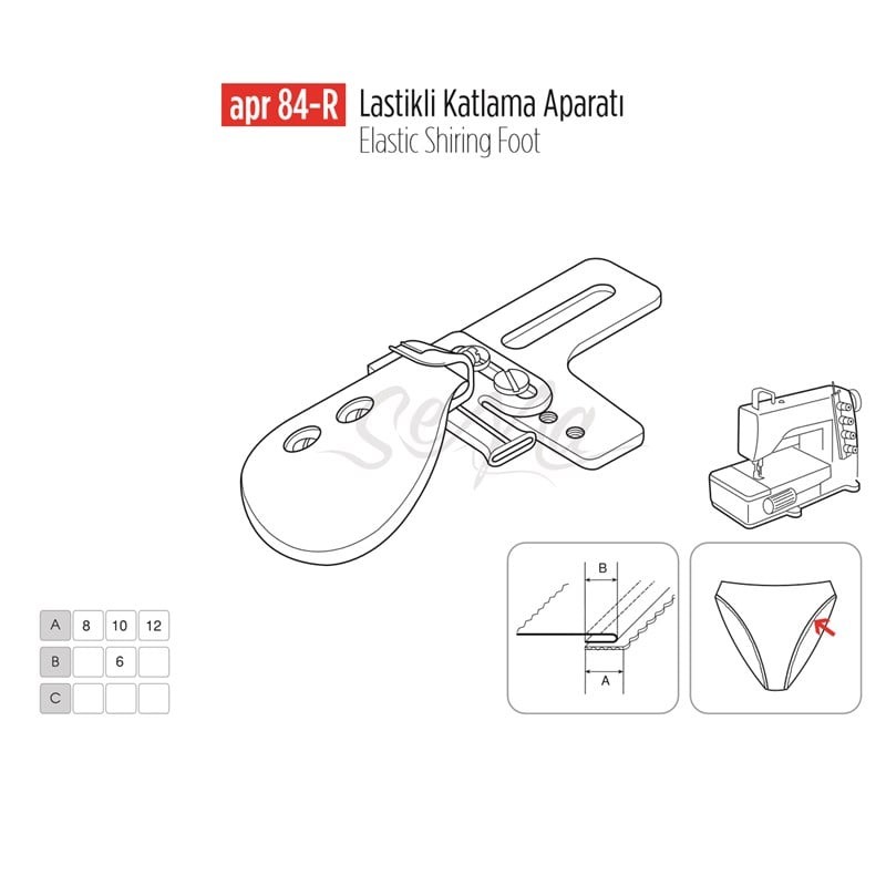 Lastik Katlama Aparatı 10mm / APR 84-R