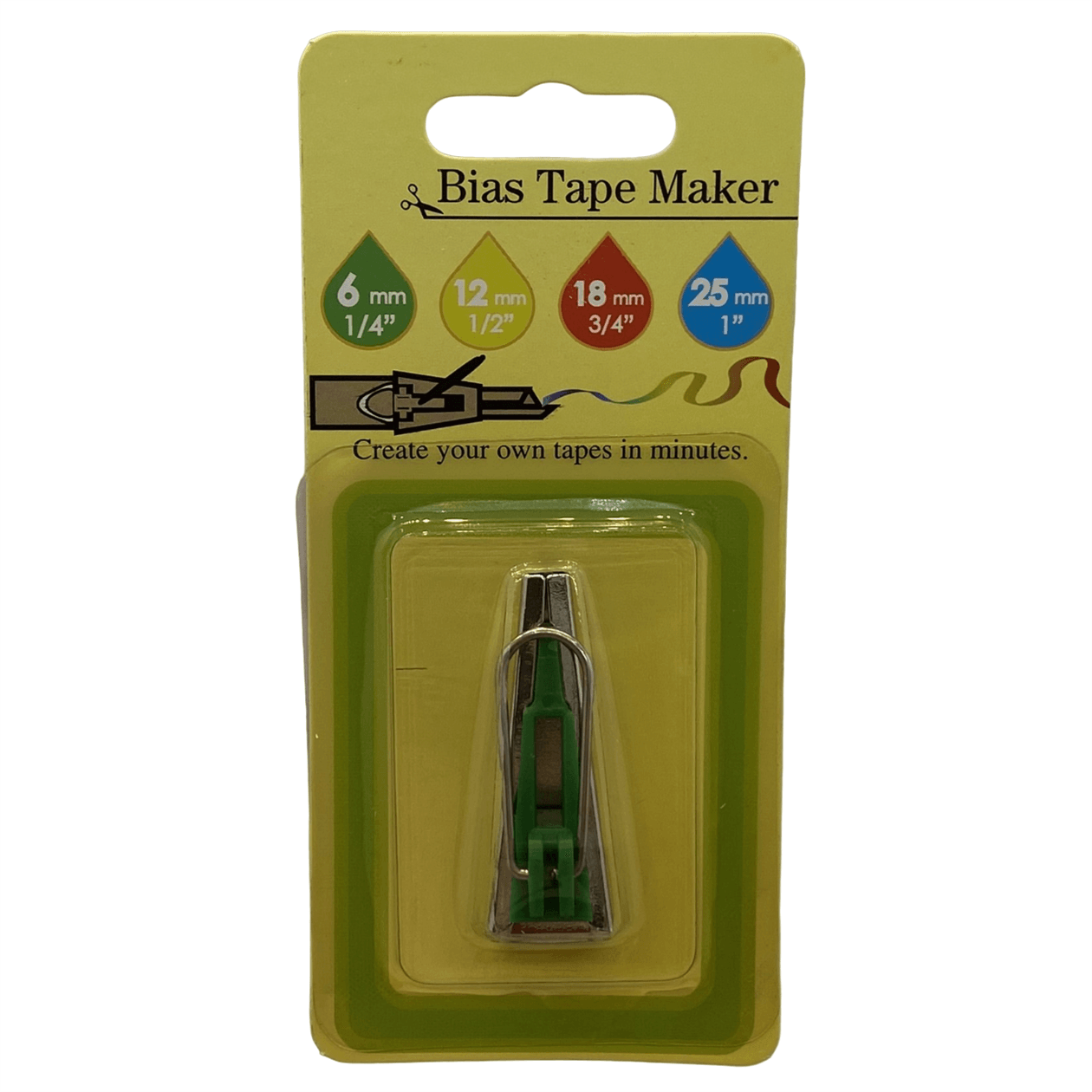 El Biye Kıvırma Aparatı 6mm Yeşil / LS-120 1/4