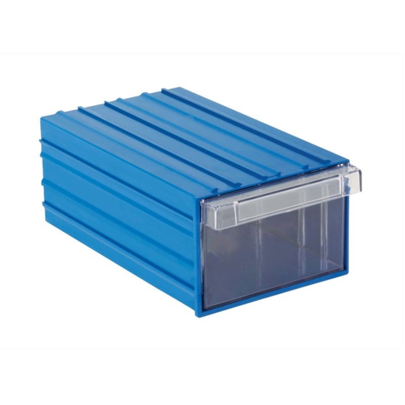 Plastik Çekmece Mavi Şeffaf 136X230X96mm / 140 16Adet