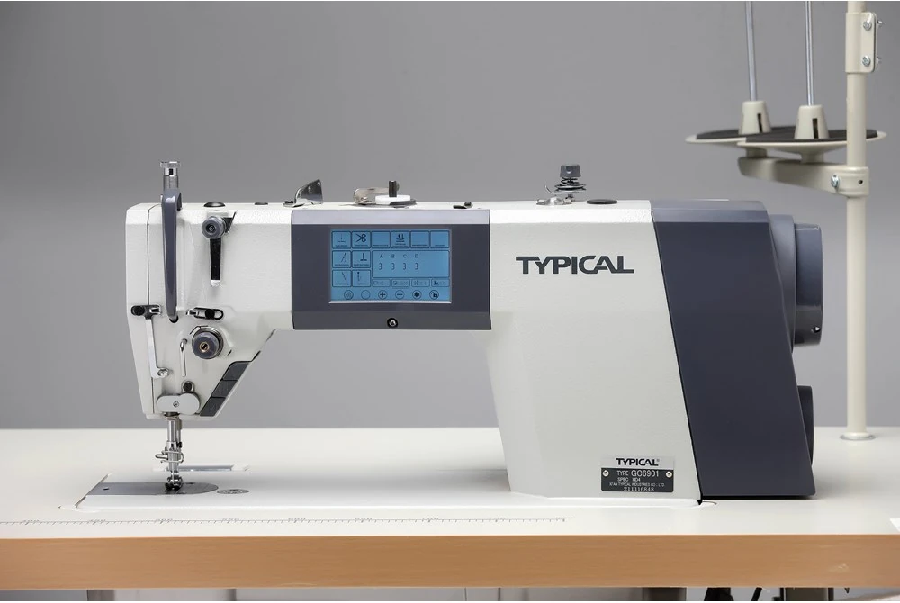 Typical GC 6901 Serisi Step Motor Teknolojisine Sahip Yüksek Devirli Elektronik Düz Dikiş Makinası