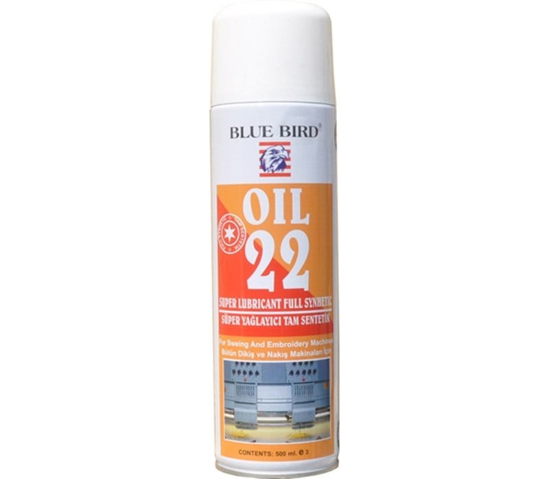 Oil 22 Sentetik Yağlayıcı Sprey 500ml / BLUE.028