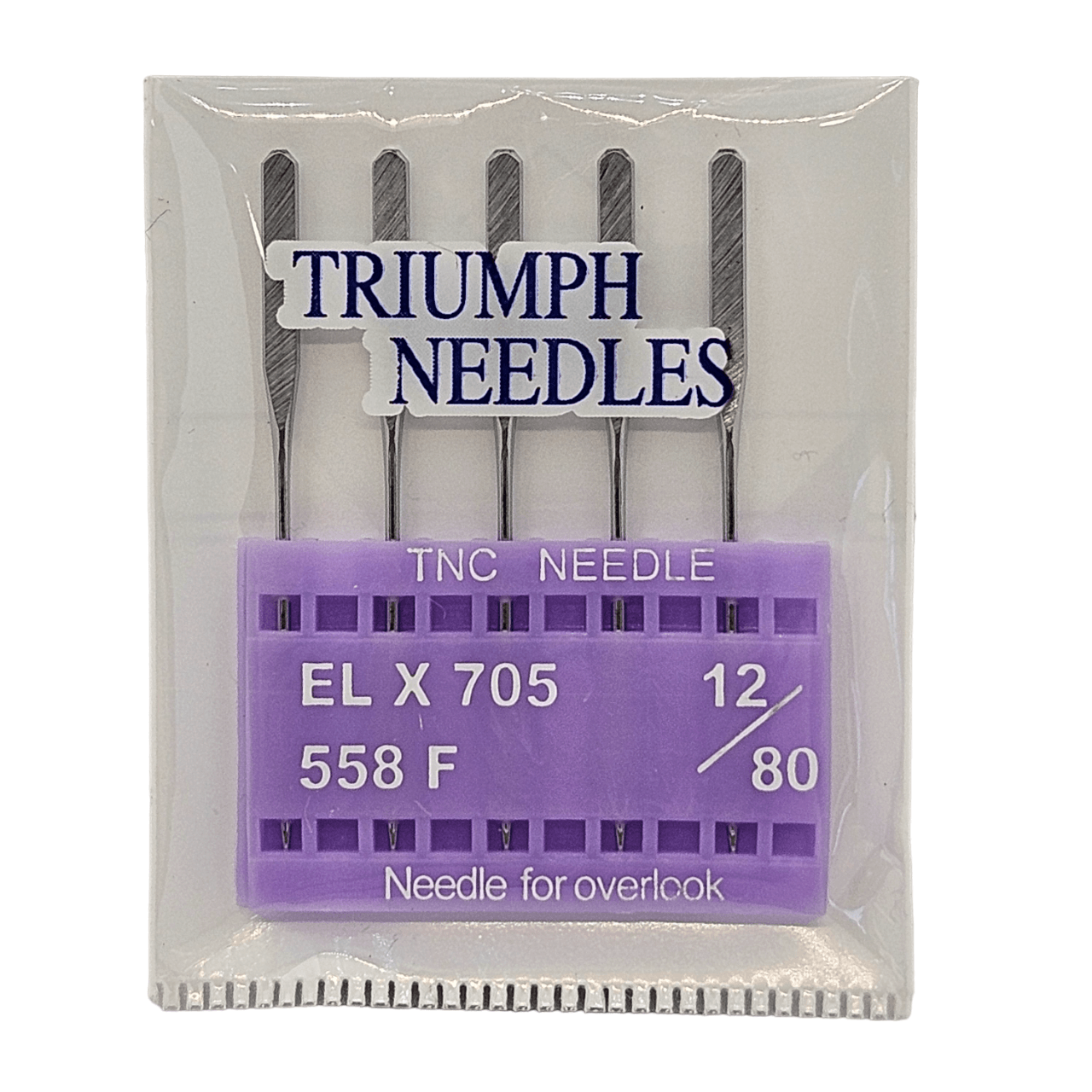 Ev Tipi Overlok Dikiş Makinesi İğnesi / ELx705  12/80 5Adet