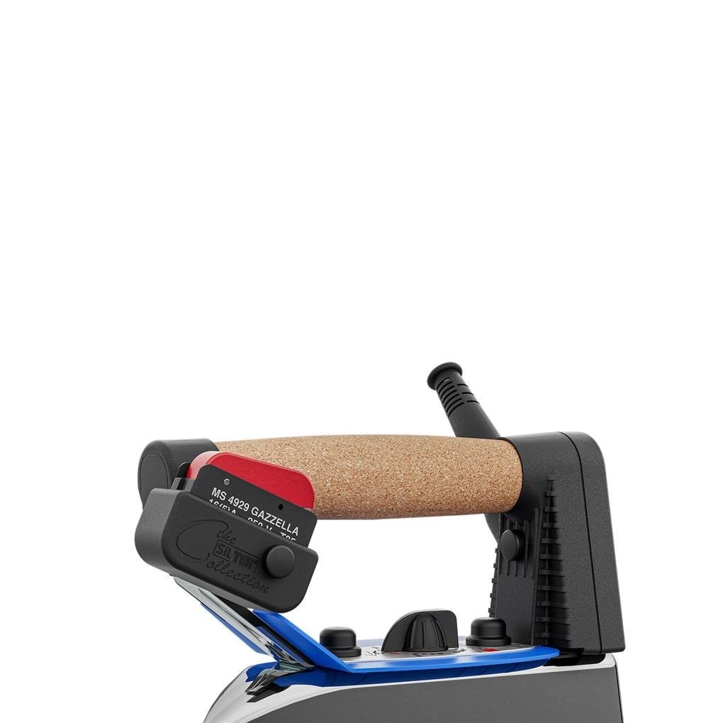 GAZZELLA ''SLİM'' DİKİŞ AÇMA BUHARLI EL ÜTÜSÜ - ALÇAK TABANLI - 970 GR