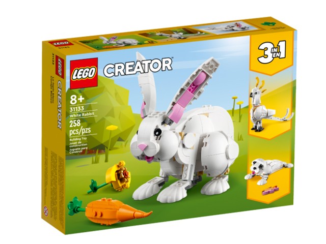 31133 Creator 3in1 Beyaz Tavşan