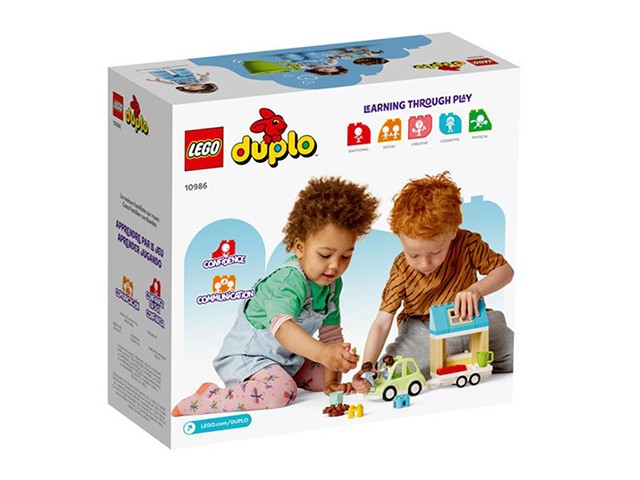 10986 Duplo Town Tekerlekli Aile Evi