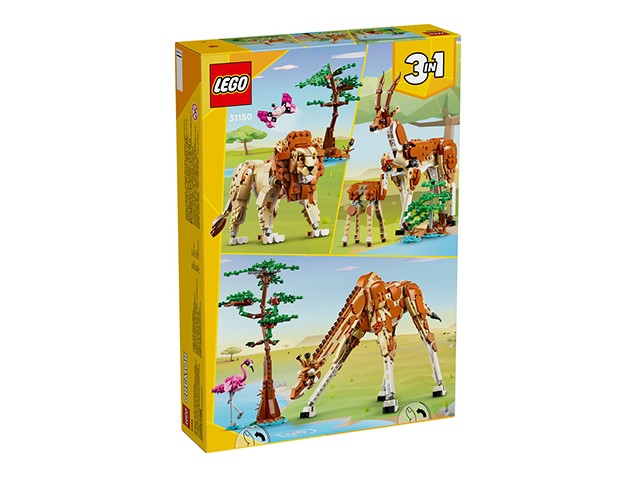 31150 Creator 3in1 Vahşi Safari Hayvanları
