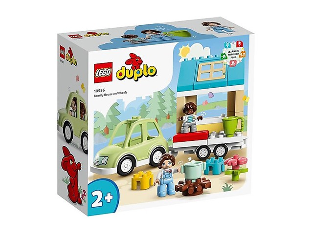 10986 Duplo Town Tekerlekli Aile Evi