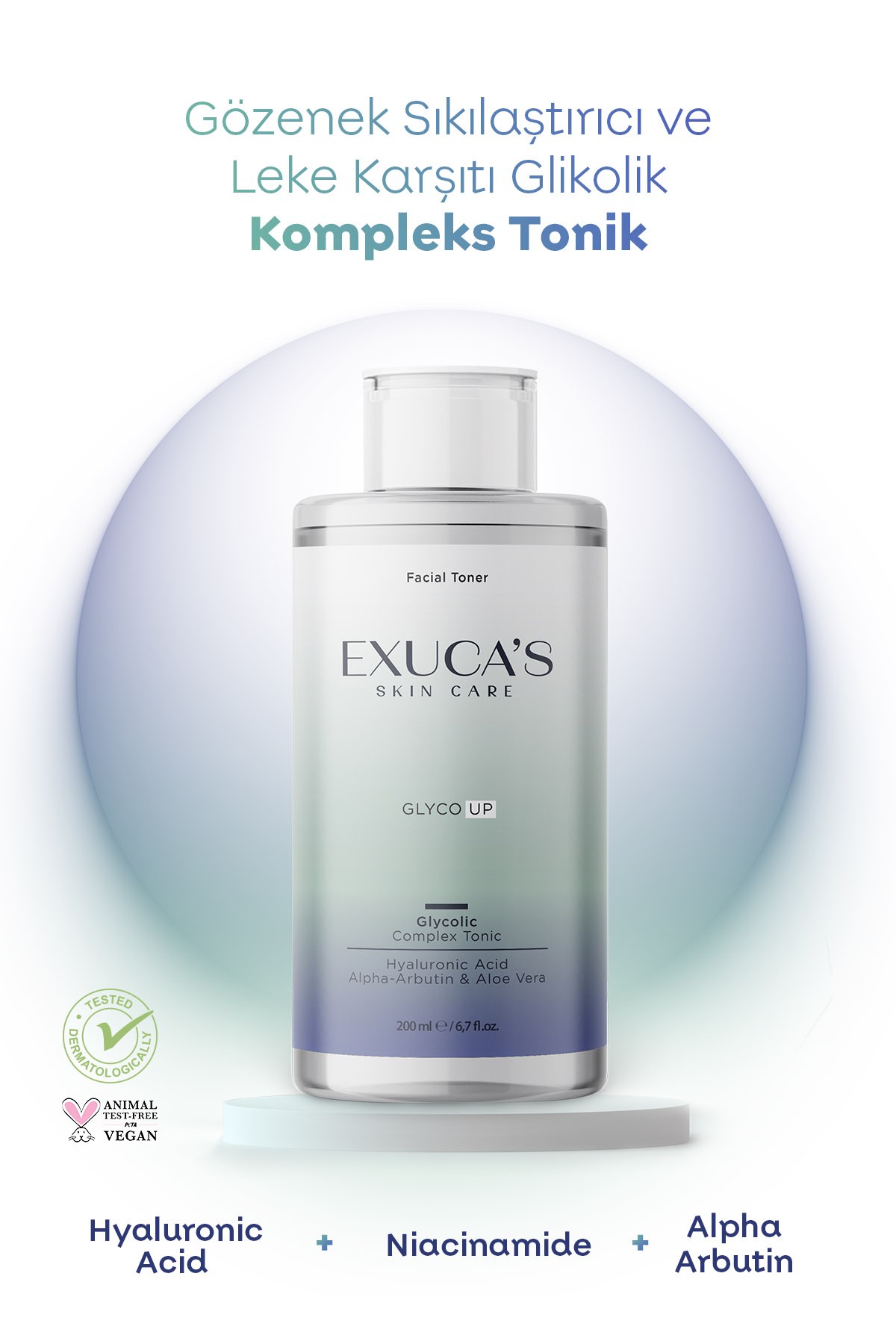 Glycolic Complex Tonic | Gözenek Sıkılaştırıcı ve Leke Karşıtı Temizleme