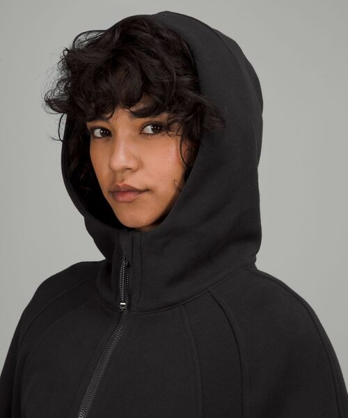  Scuba Oversized Fermuarlı Hoodie, Rahat ve Şık Üst