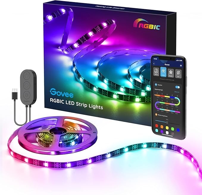 LED Şerit, 2m – Bluetooth Uygulama Kontrolü, Müzik Senkronizasyonu