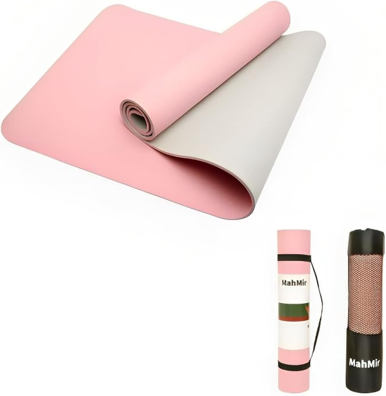 Yoga Mat - Anti-Slip Fitness Mat, Taşıma Çantası İle (183CM x 61CM x 6MM)