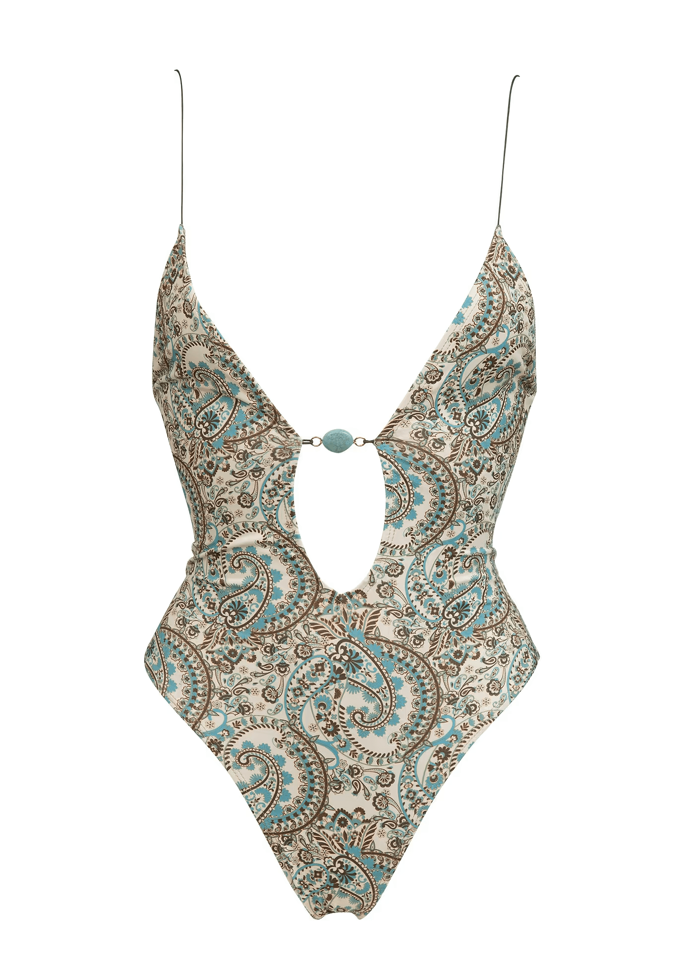 LAYA TURQUOISE PAISLEY MAYO