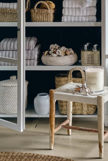 Beyaz Badanalı Denizotu Saklama Sepeti – The White Company: Şıklık ve Fonksiyonellik