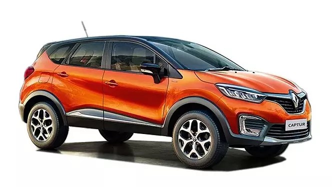 Renault Captur 4D Termoplastik Paspas Seti 2013-2019 5 Parça Siyah