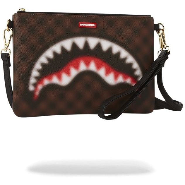 Sharks Blur Clutch – Çıkarılabilir Bilek Askılı, Şık Tasarım ve Gizli Saklama Cebi