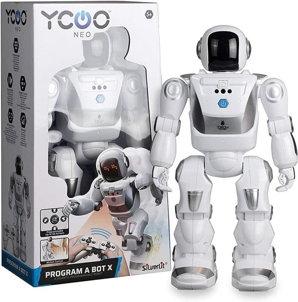 YCOO Robots - Programlanabilir 40 cm Dans Eden Robot,  Hareket Algılama Özelliği