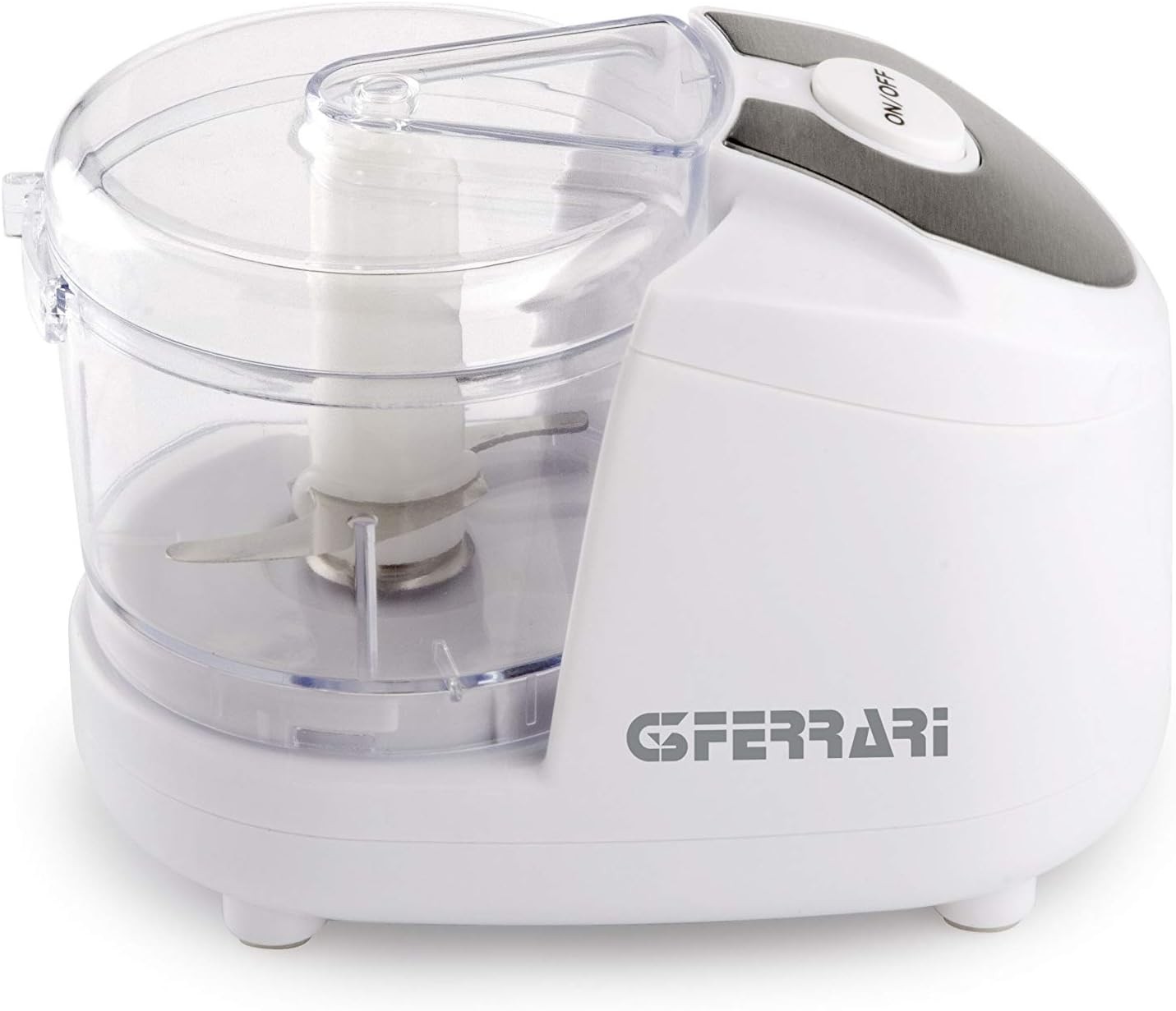 G20010 250W Hızlı Yatay Gümüş/Beyaz Doğrayıcı, 400ml Kapasite, Çift Güvenlikli