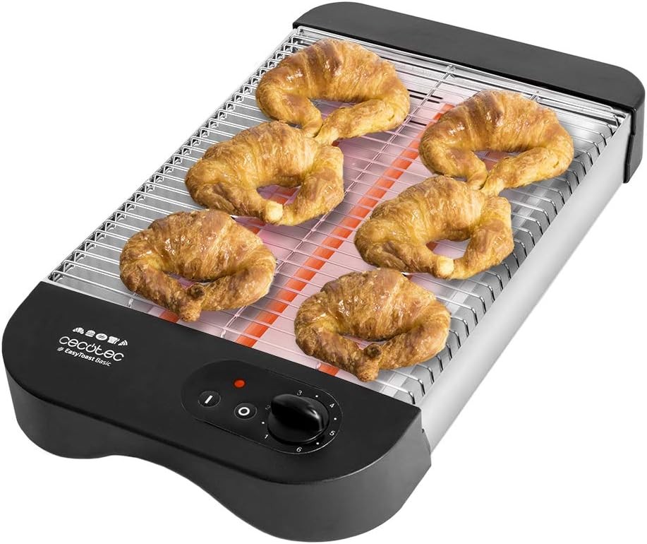  Easytoast Basic Turbo, Yatay Ekmek Kızartma Makinesi, 900 W