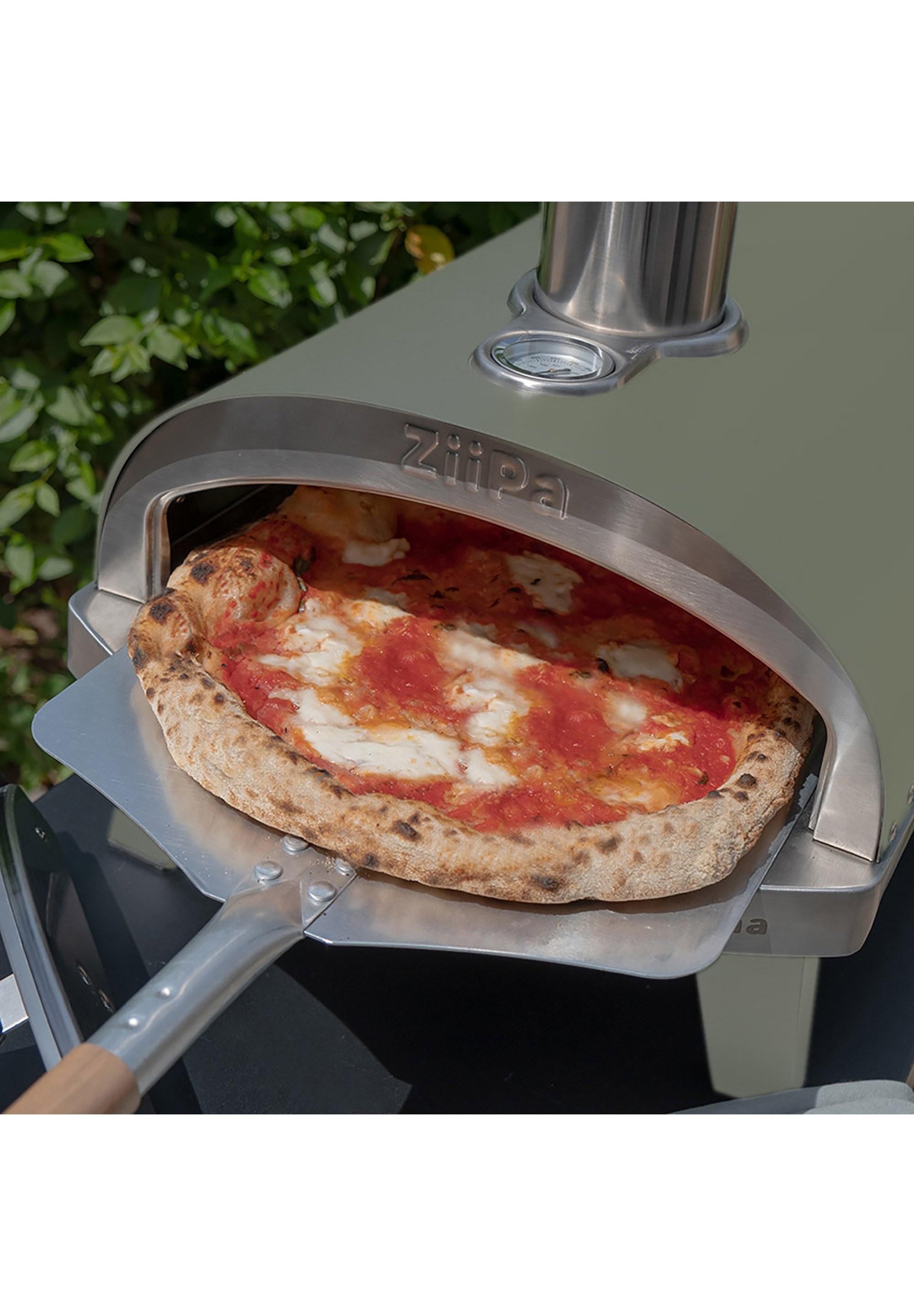 Piana Pellet Pizza Fırını - Kompakt, Hassas Sıcaklık Kontrolü, Çelik Kordierit Taş, Modern Tasarım