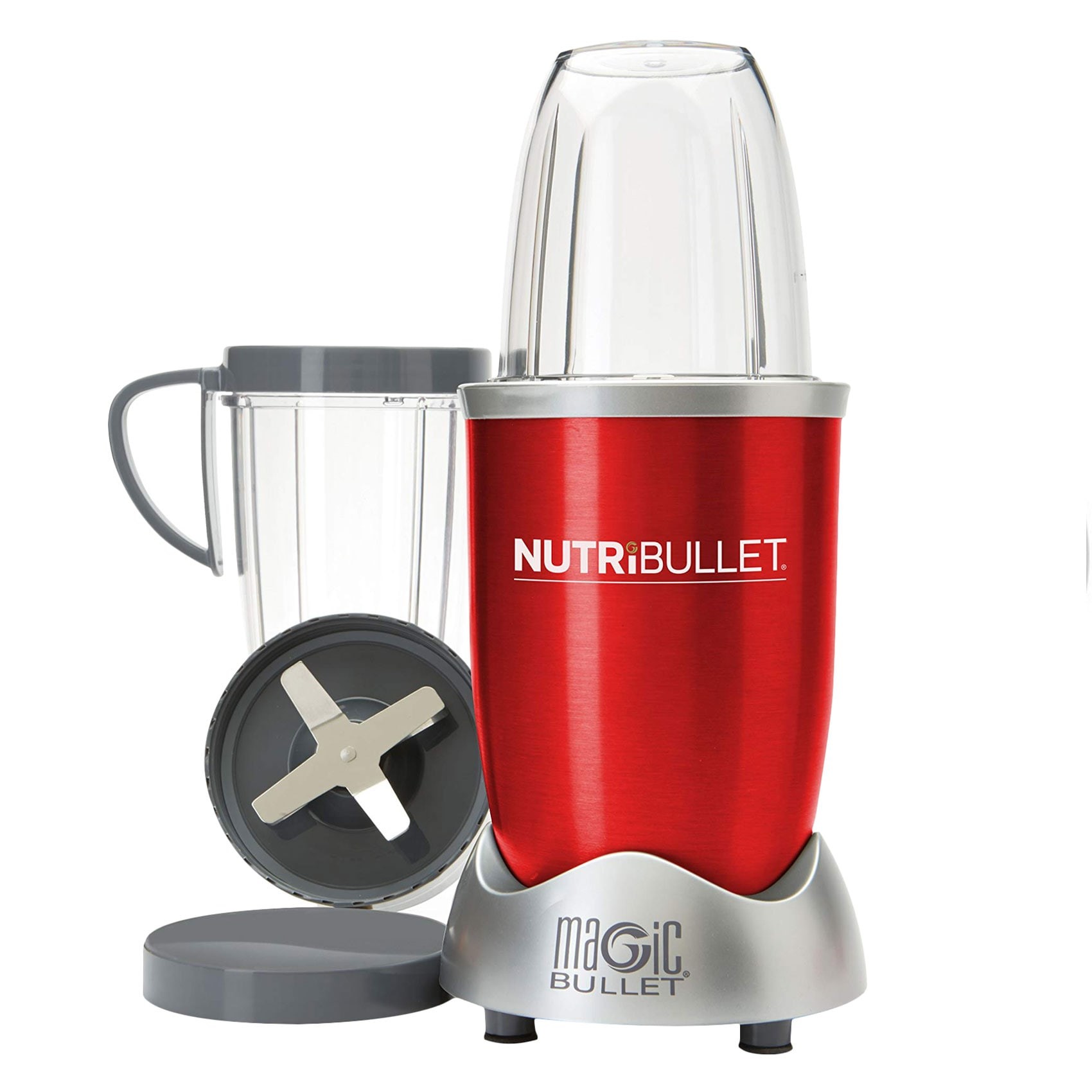 Magic Bullet Yüksek Hızlı Blender NBR-1212R Kırmızı 3L 9'lu Set