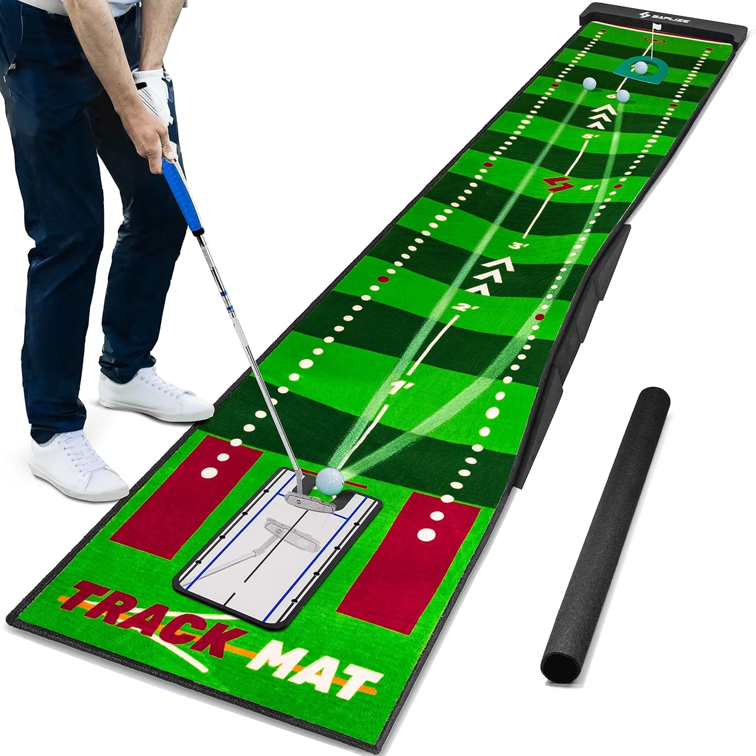 İç/Dış Mekan Kullanımı için İz Takip Golf Putting Matı, İki Hız