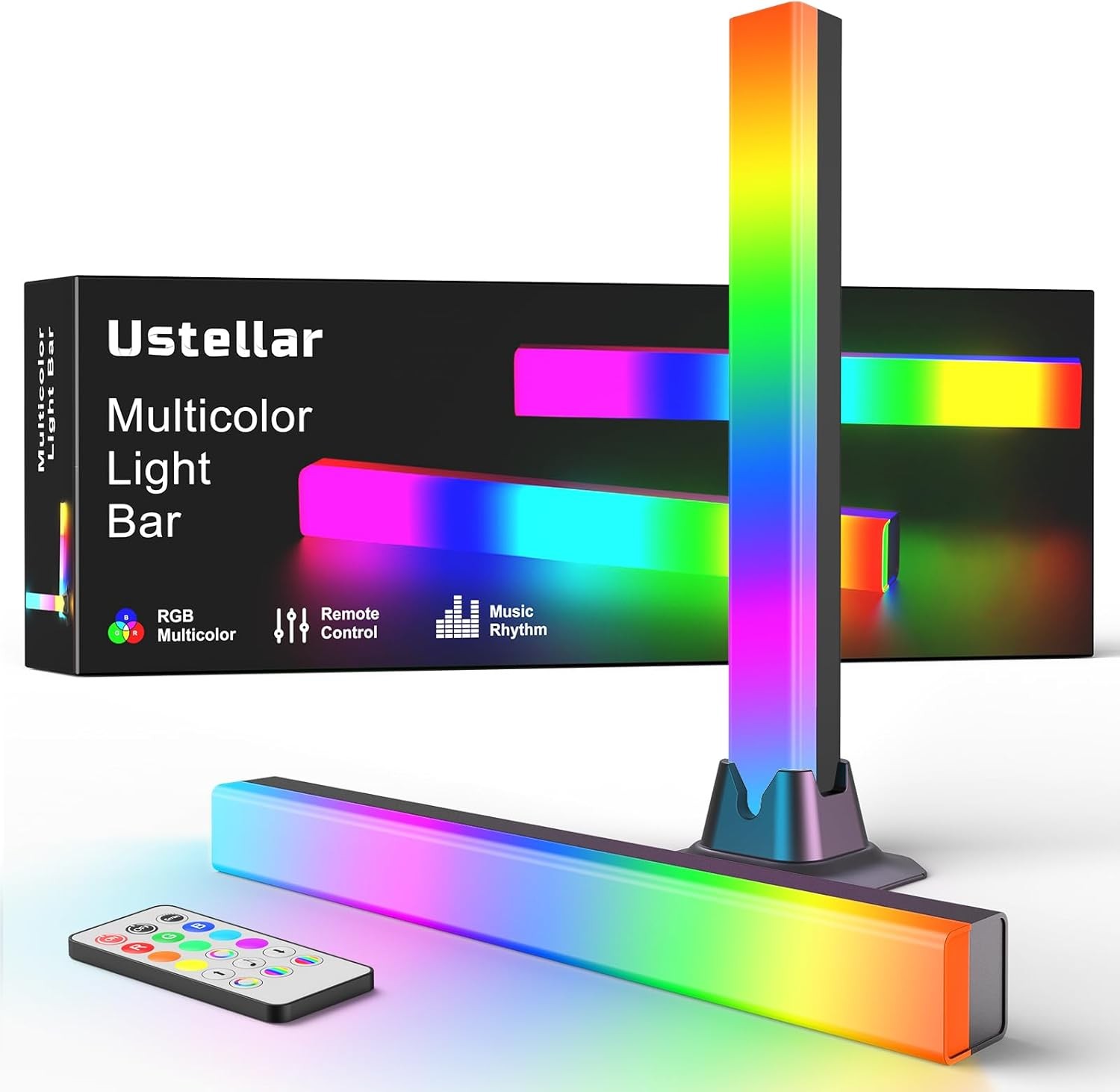 USB RGB Işık Çubuğu - Müzik Senkronizasyonlu & Uzaktan Kumandalı Atmosfer Lambası