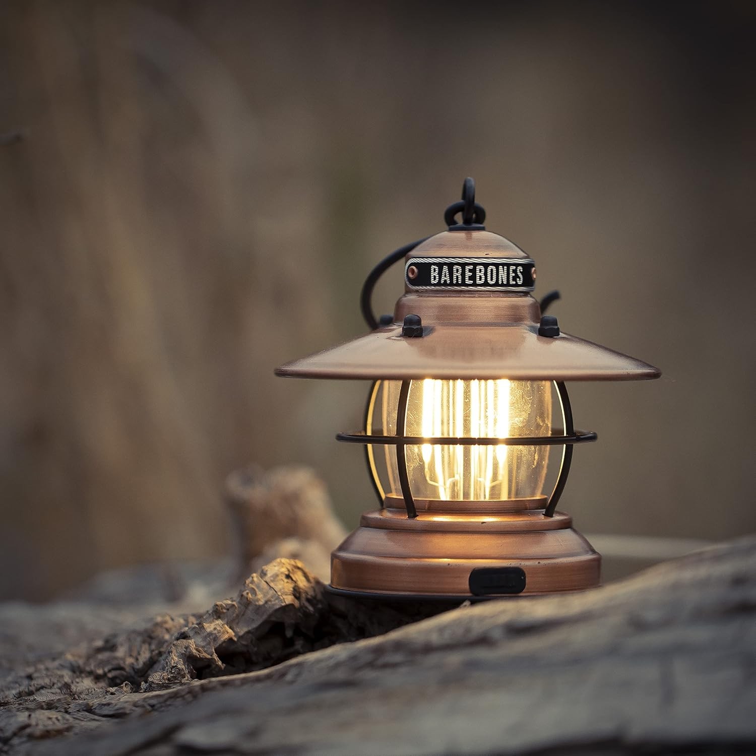 Mini Lantern - Vintage LED Kamp Feneri - Ayarlanabilir, Kompakt ve Suya Dayanıklı