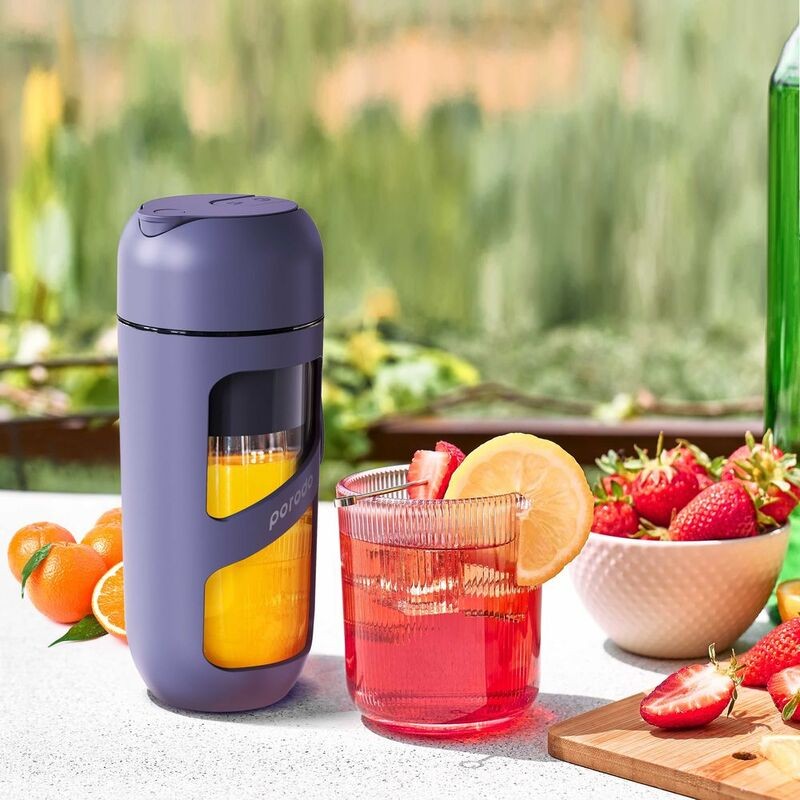 Lifestyle Juice & Smoothie Blender Vakumlu Taze Taşınabilir 380 ml - Mor