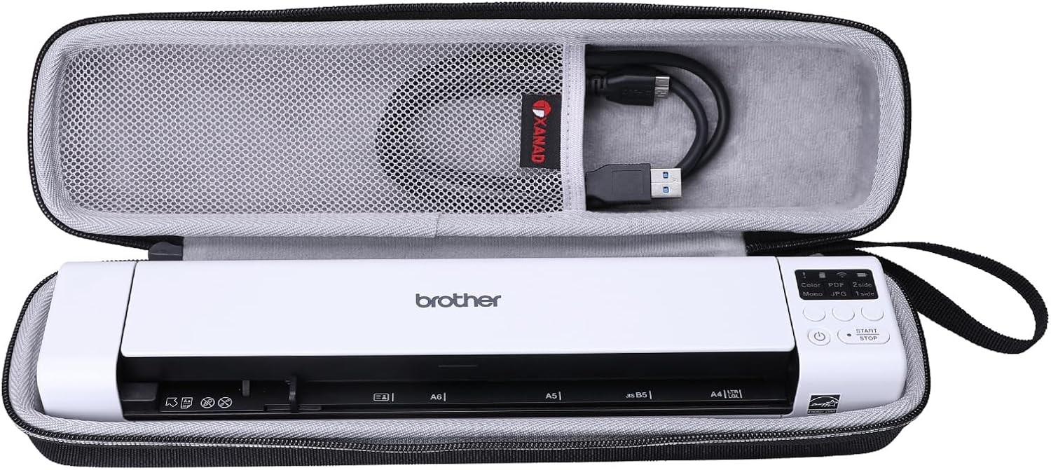 Belge Tarayıcı Çantası, Brother DS-940 A4 Tarayıcı ile Uyumlu