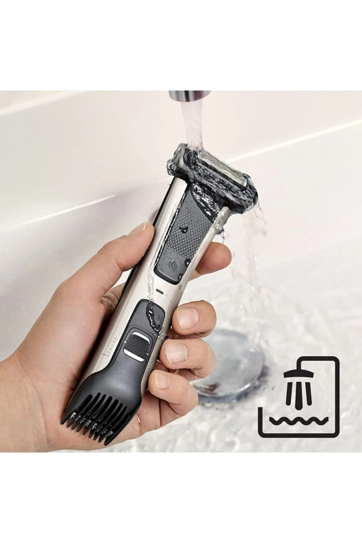 Bodygroom Series 7000 Entegre Tarak Başlıklı Tıraş Makinesi (3 -11 mm)Bg7025/15