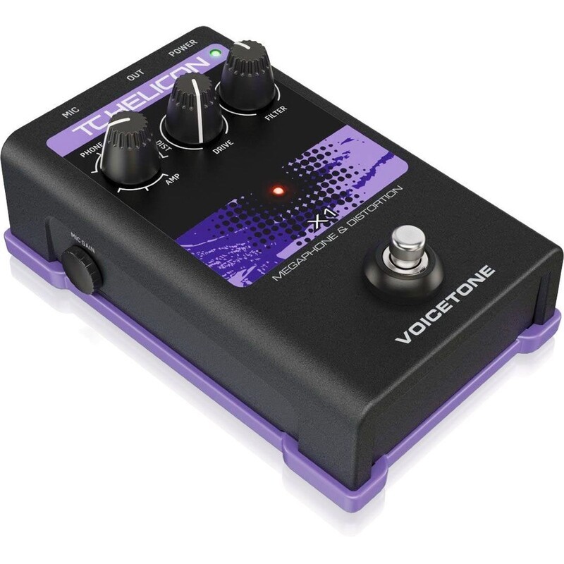 TC-Helicon VoiceTone X1 Megafon ve Distortion Vokal Efektleri