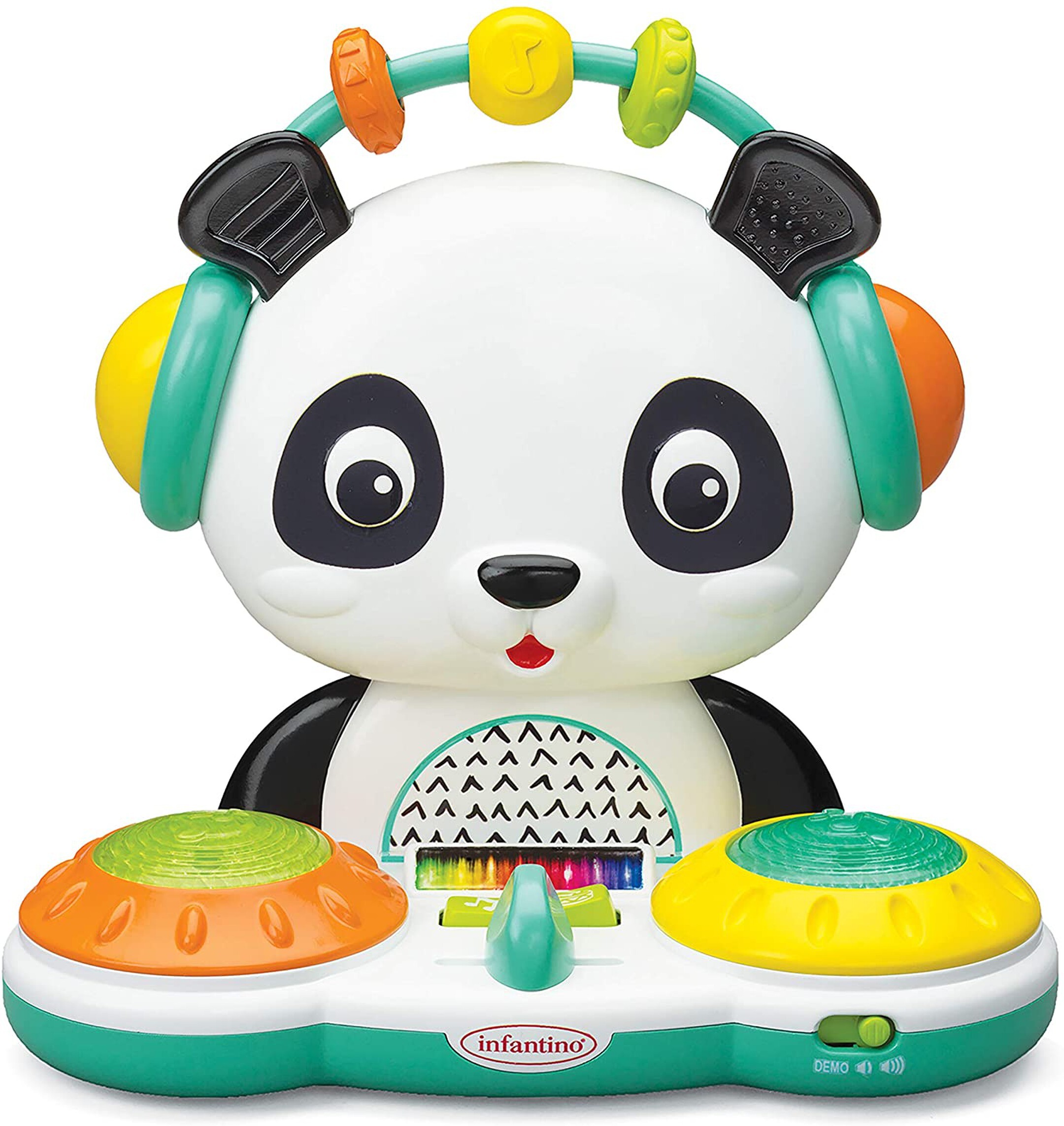 Spin & Slide  DJ Panda, Bebekler İçin Eğlenceli ve Işıklı Oyun