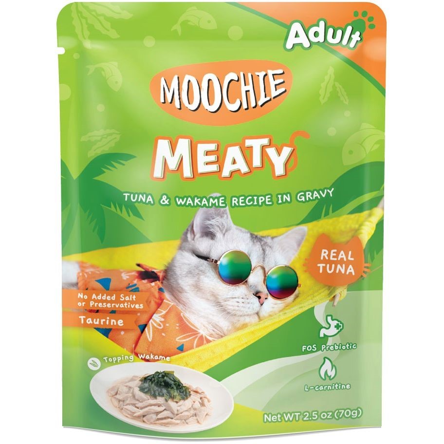 12'li Paket Kedi Ödül Maması Ton Balığı ve Wakame  70g