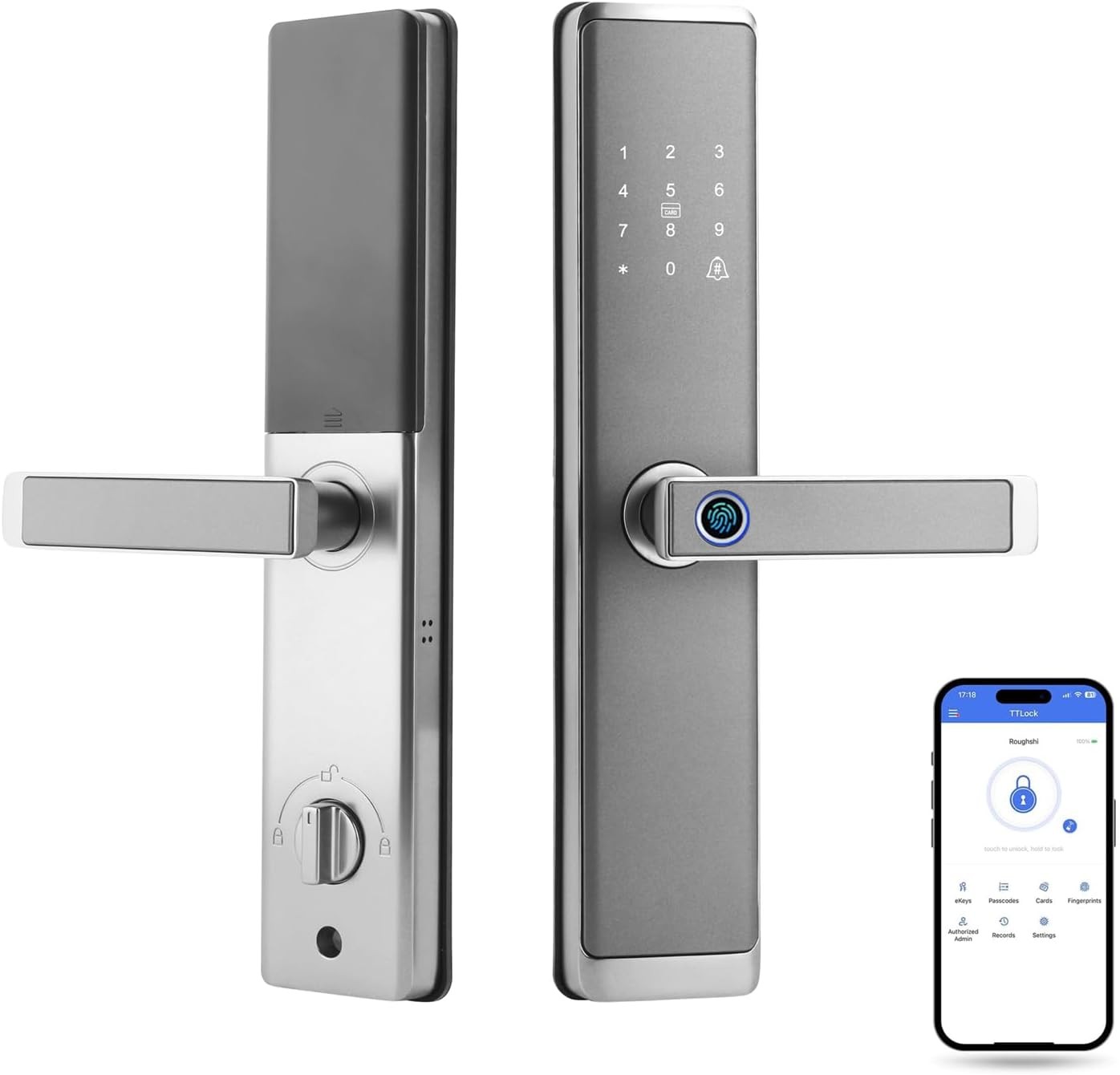 TT Lock WiFi Akıllı Kilit, Anahtarsız Kapı Kilidi