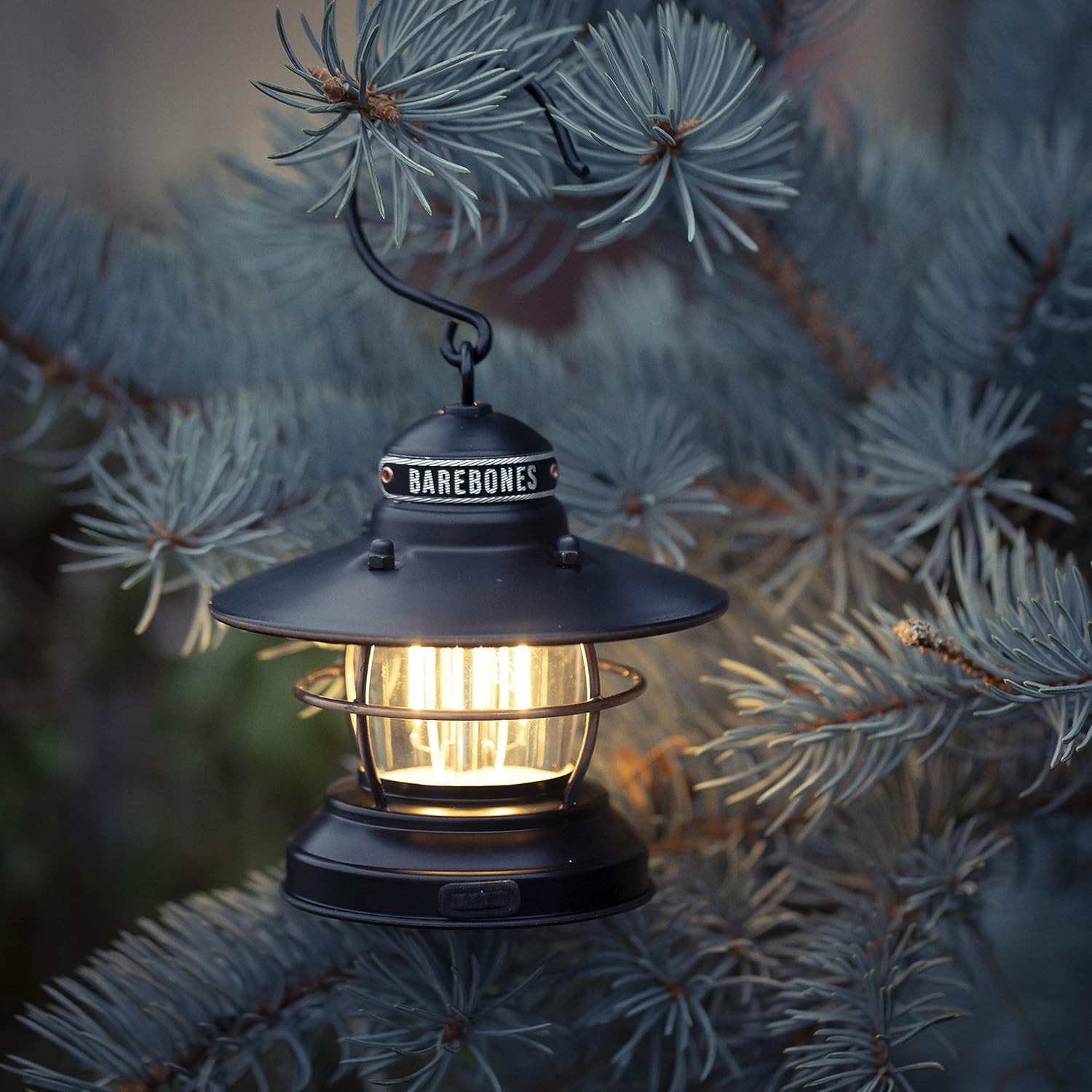 Edison Mini Lantern - Vintage LED Kamp Feneri - Ayarlanabilir, Kompakt, Suya Dayanıklı