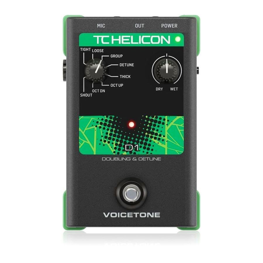 TC-Helicon Voice Tone D1 Doubling and De-Tune