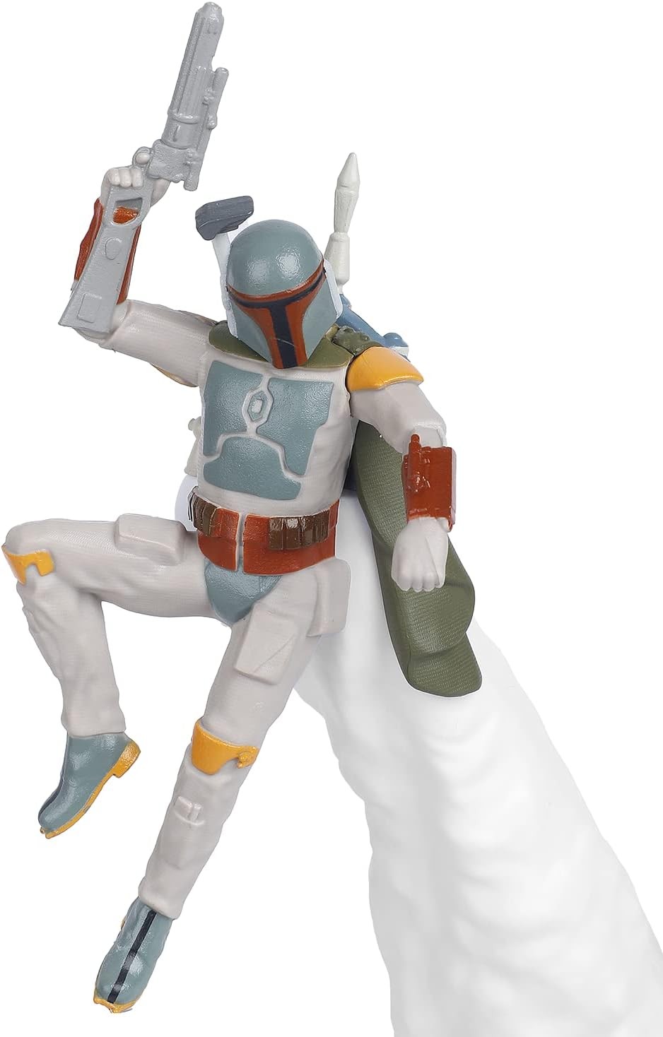 Unisex Kinder Star Wars-Boba Fett Figürlü Lamba, 31 cm, Siyah Standart Masa Lambası