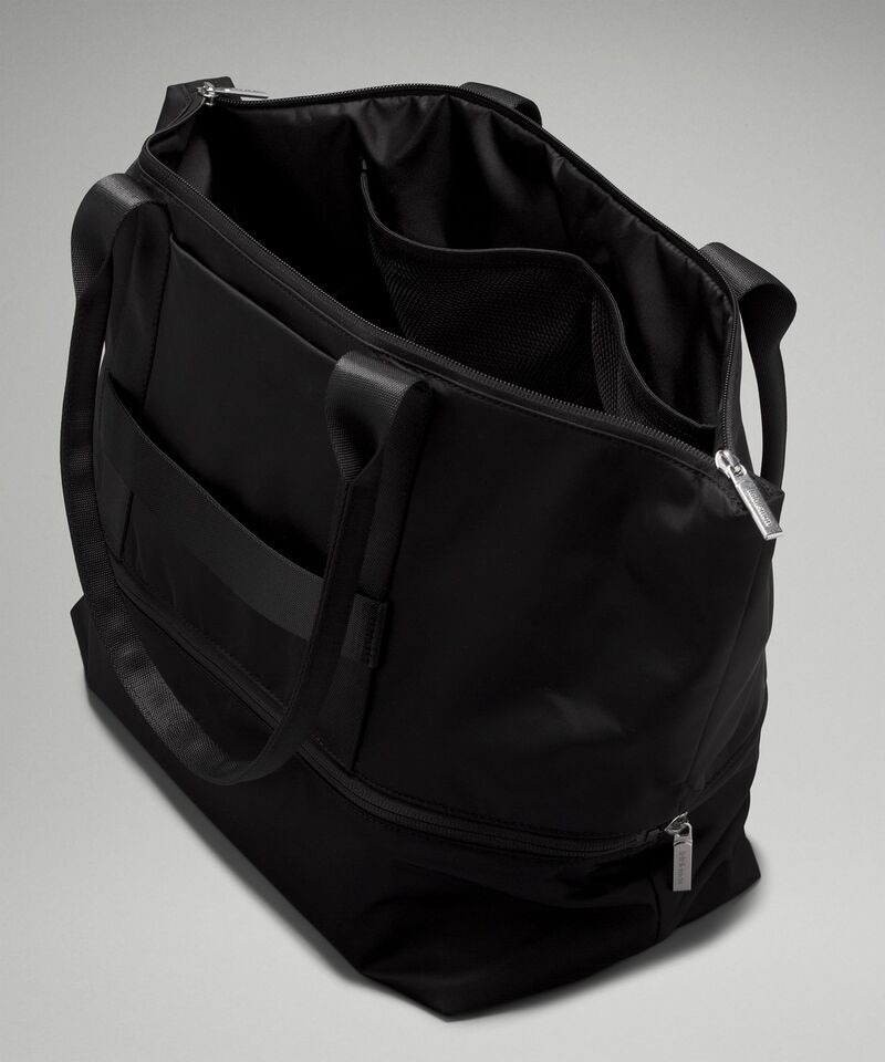 City Adventurer Tote Çanta, 27L Genişletilebilir Depolama