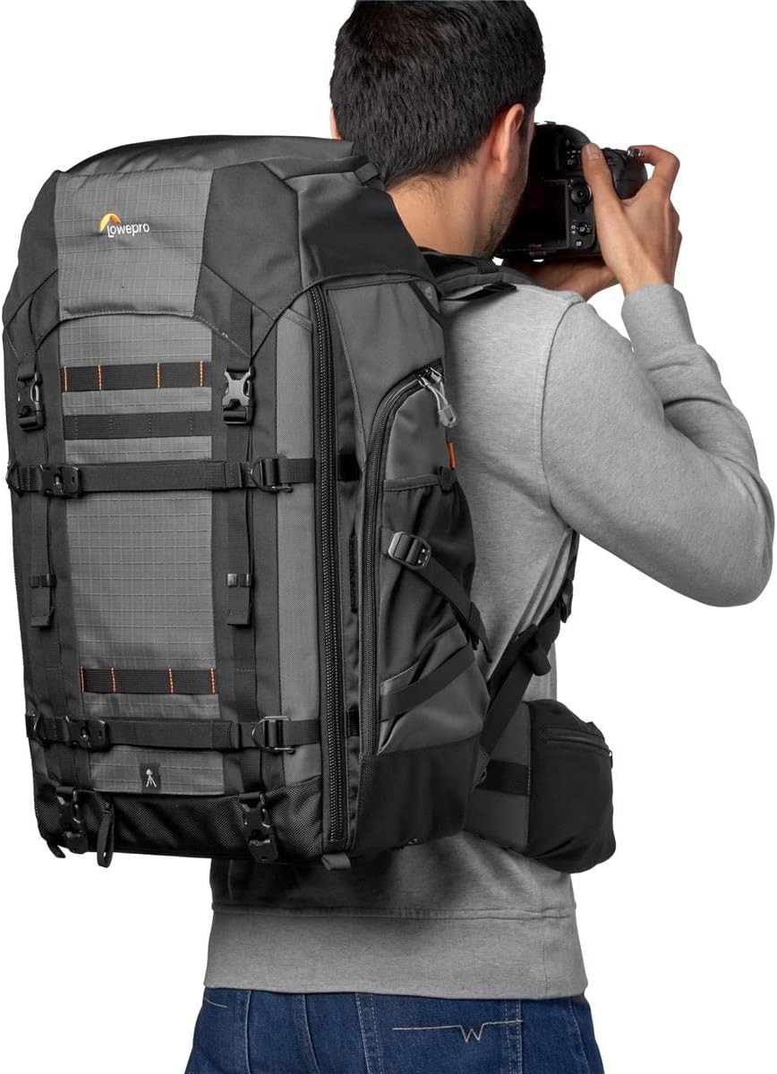 Pro Trekker BP 550 AW II Sırt Çantası – Pro CSC/DSLR Ekipman Taşıyıcı, Siyah/Koyu Gri