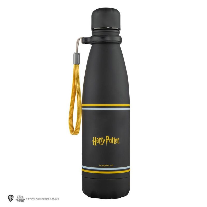 Harry Potter Paslanmaz Çelik Su Şişesi 500 ml - Hufflepuff